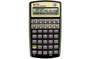 Hewlett Packard HP 17Bii plus Financial Calculator 125-14016-7